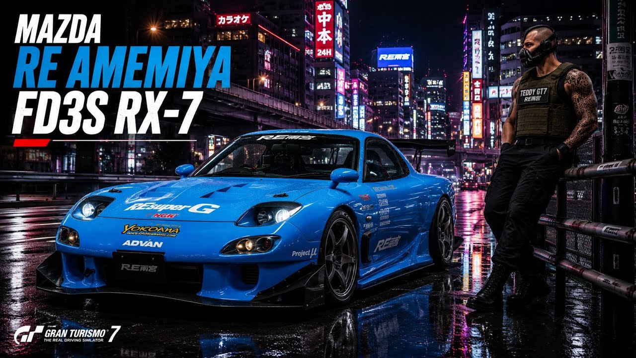 GT7_ Test Cars 60: RE Amemiya FD3S RX-7