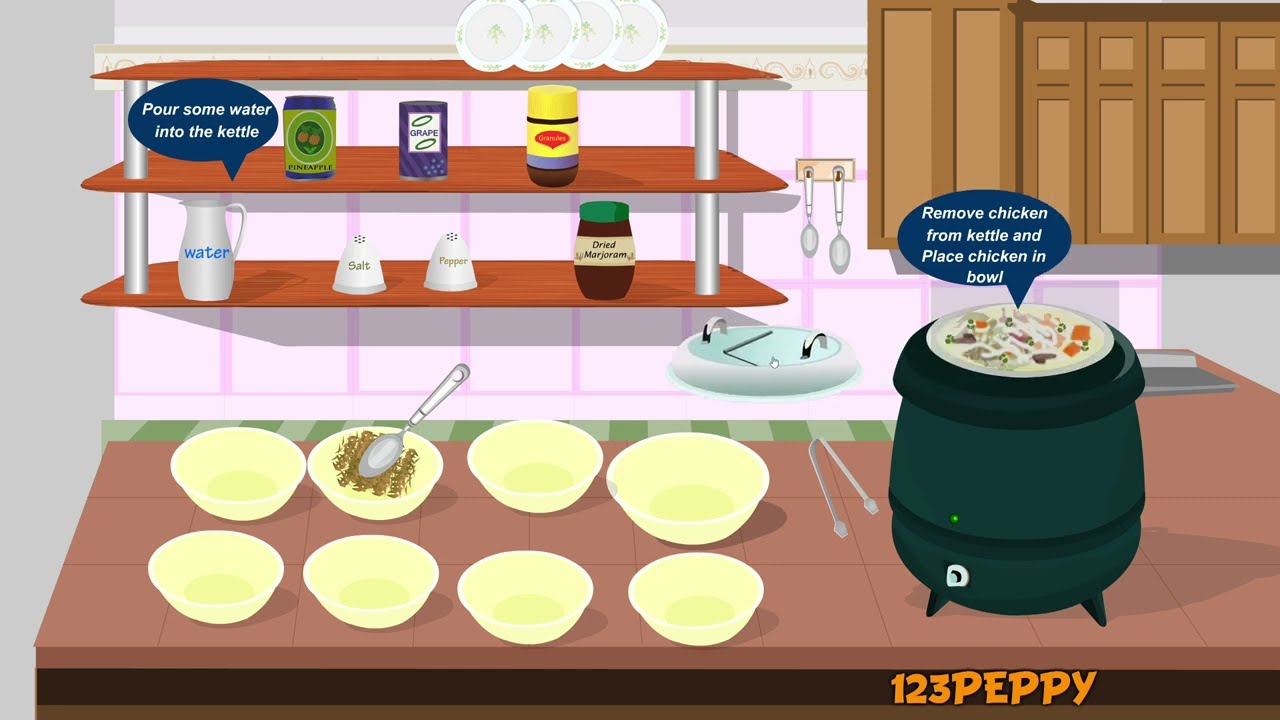 HOW TO MAKE CHICKEN NOODLE SOUP (flashpoint)