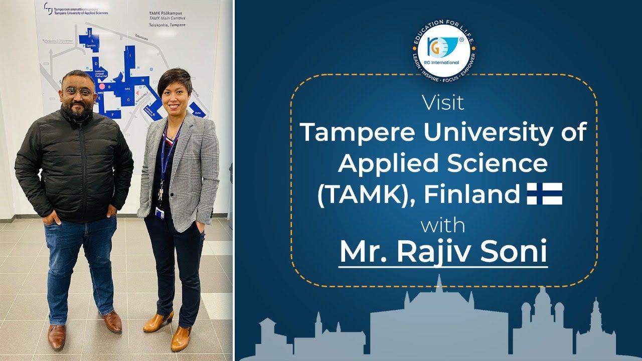 Visit Tampere University of Applied Science (TAMK), Finland with Mr. Rajiv Soni
