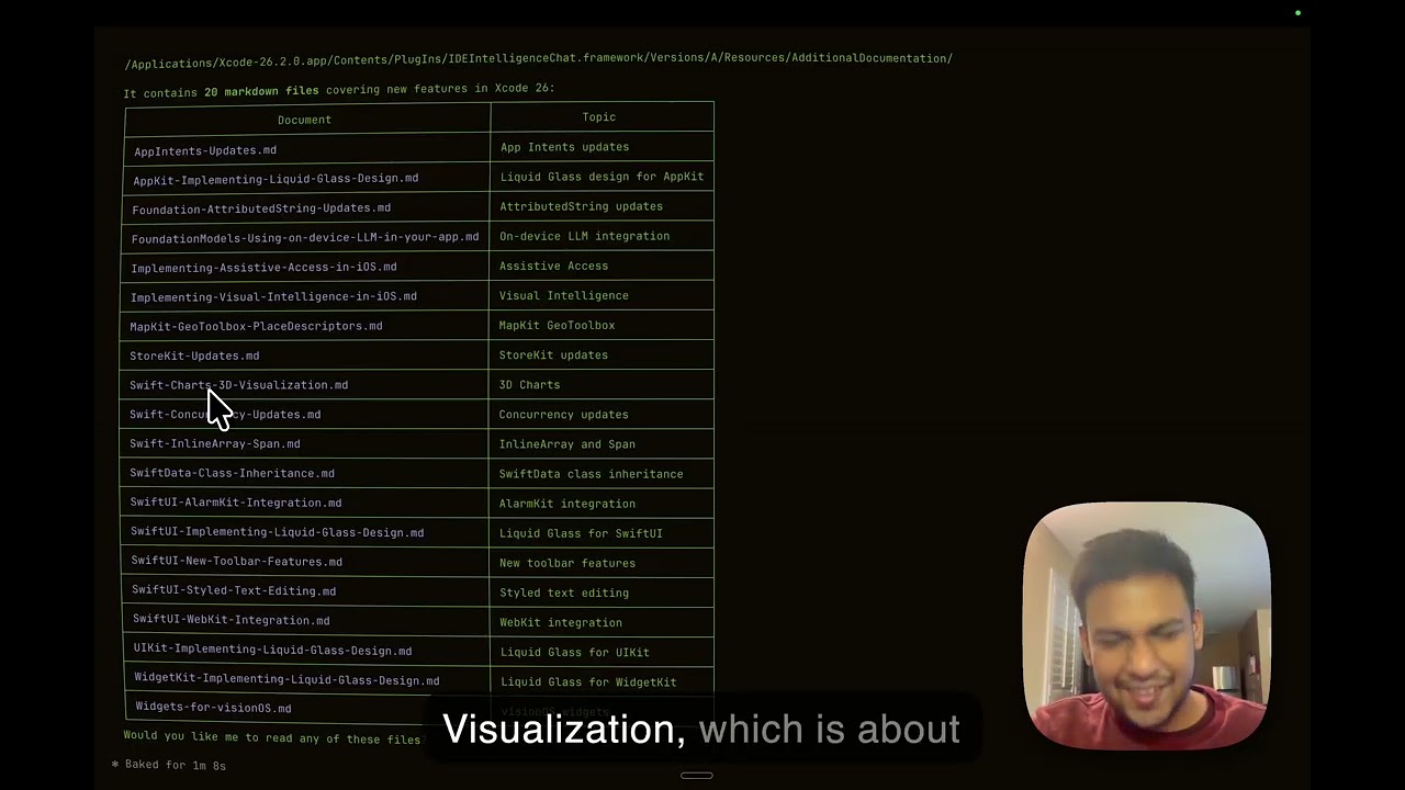 Exploring AI Driven Coding: Hidden Xcode AI Documentation
