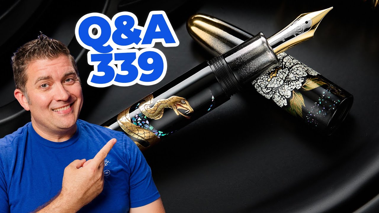 Pen Smells, Clogged Nibs & the New TWSBI Obsidian | Goulet Q&A 339