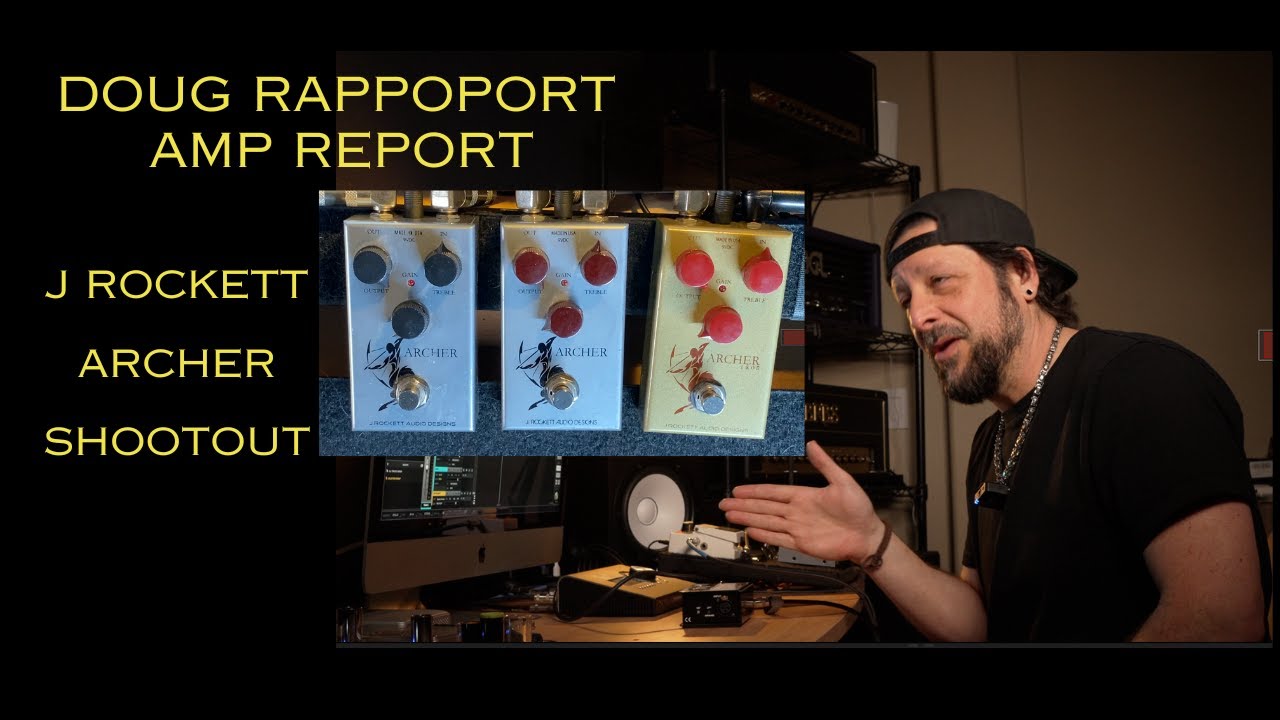 Doug Rappoport doin' theJ Rockett Archer Pedal Shootout!