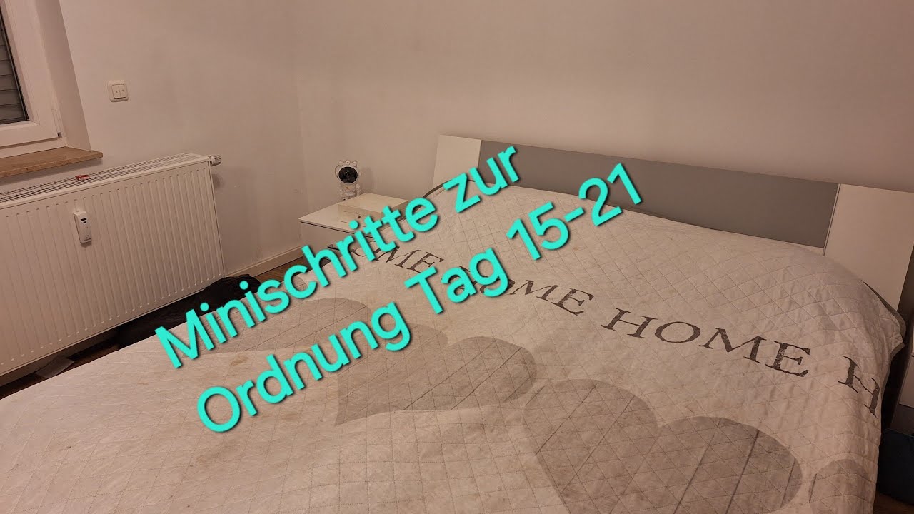 Babysteps 15-21 Schritt für Schritt zur Ordnung