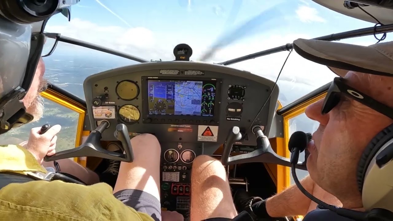 Stalls. Falling Leaf. Aeroprakt A22LS Foxbat: Power on/off. Flaps with/without.