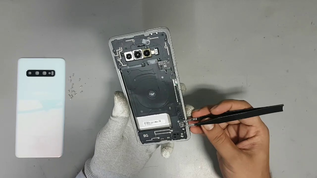 Samsung galaxy S10 plus disassembly assembly/ samsung galaxy g975 teardown simpal tricks