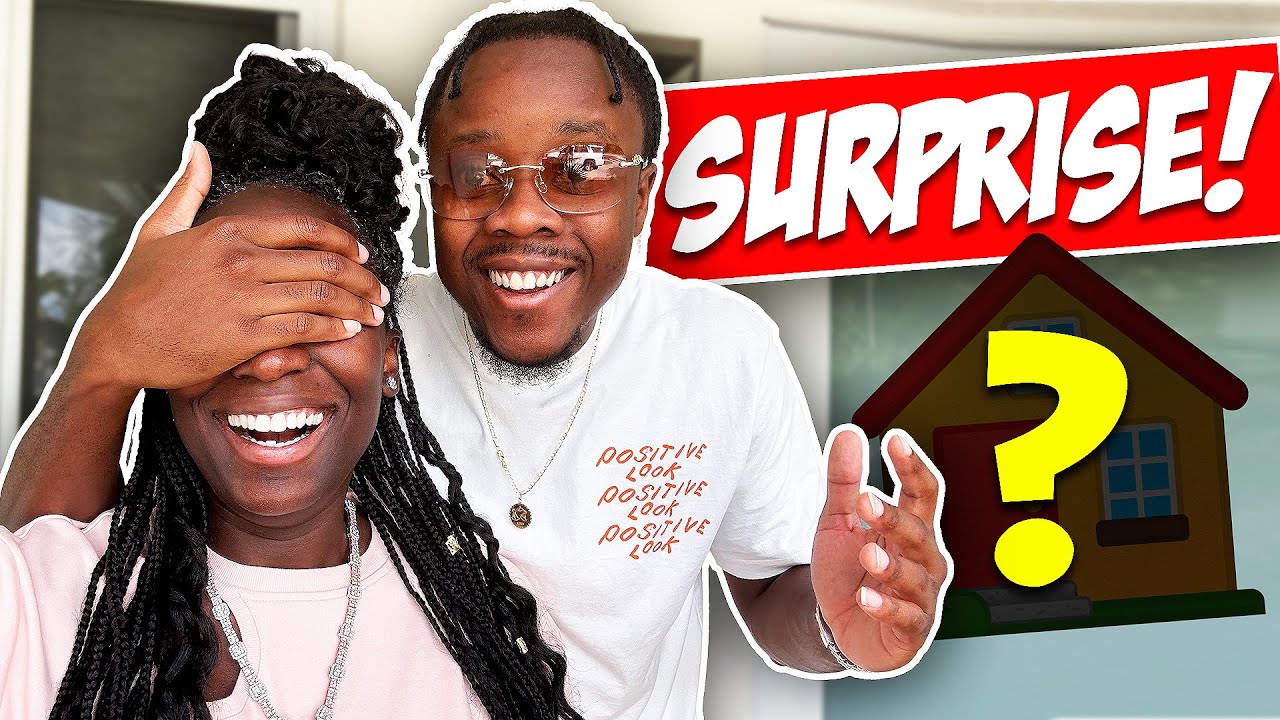 Surprised Eva With A BRAND NEW HOUSE!
