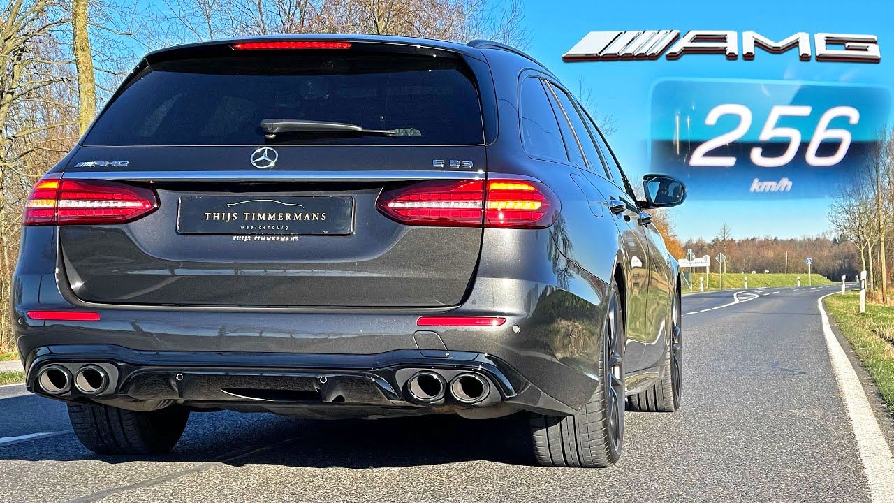 Mercedes-AMG E53 Estate | 0-100 100-200 TOP SPEED SOUND & POV