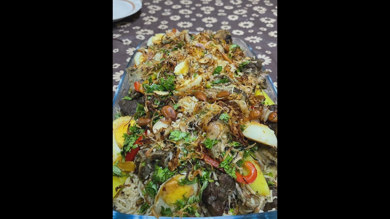 mutton kabsa || saudi Arabian famous dish