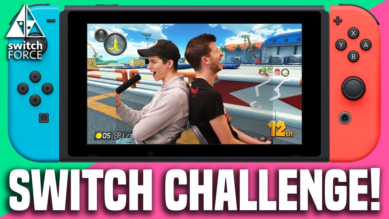 Nintendo Switch Challenge! FUNNIEST SWITCH MOMENT!