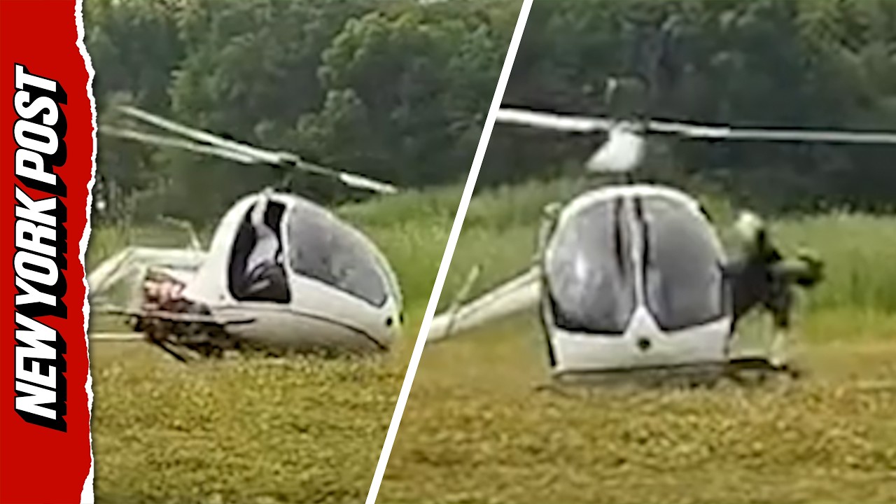 Helicopter Passengers Tossed Like Rag Dolls After Brutal Emergency Landing in China