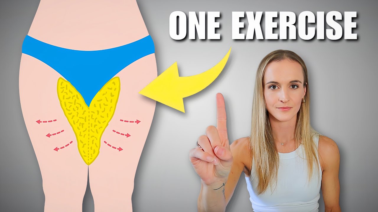 ОДНО УПРАЖНЕНИЕ ДЛЯ ТОНИЗА ВНУТРЕННЕЙ ЧАСТИ БЕДЕР | Как избавиться от жира на внутренней поверхно...