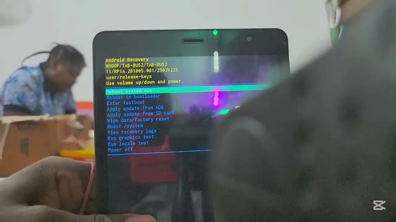 Hard Reset tablette Whoop 100%