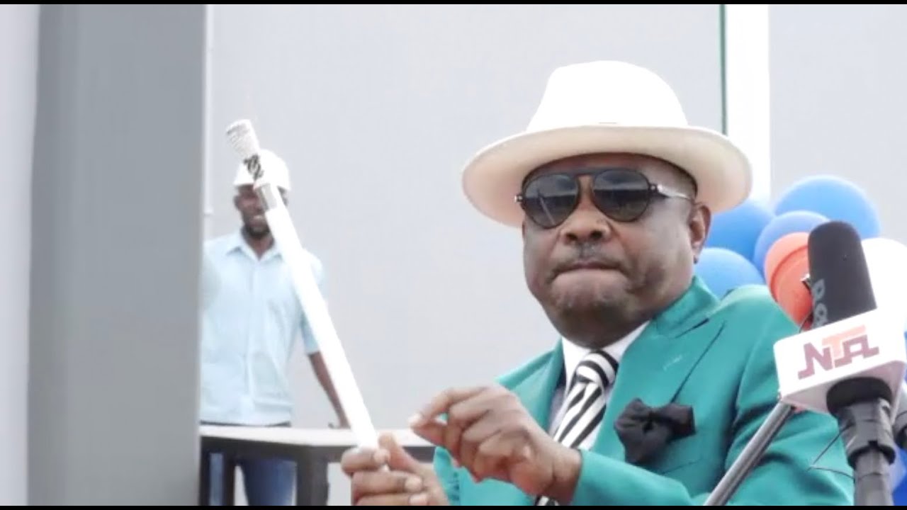 Watch Wike’s Funny Dance Step To ‘Pepper Dem’ – Vows To Give Opponents Sleepless Nights