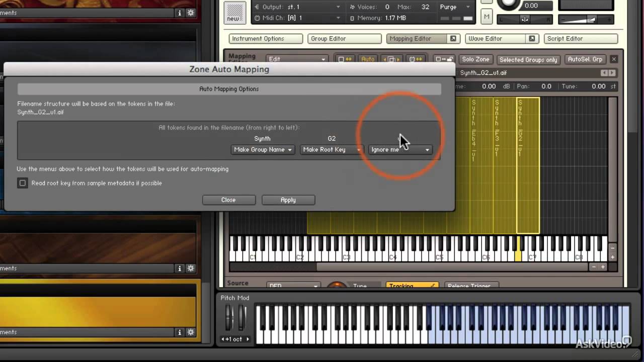 Kontakt 201: Advanced Kontakt 5 - 20. Auto-mapping Sample Import