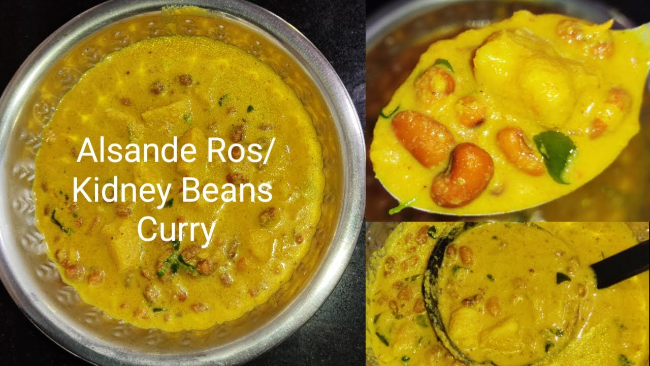 Perfect Goan Alsande cho Ros| Kidney Beans Masala Curry/Gravy|Konkani Recipe|Alsanyacho Roas|Rajma