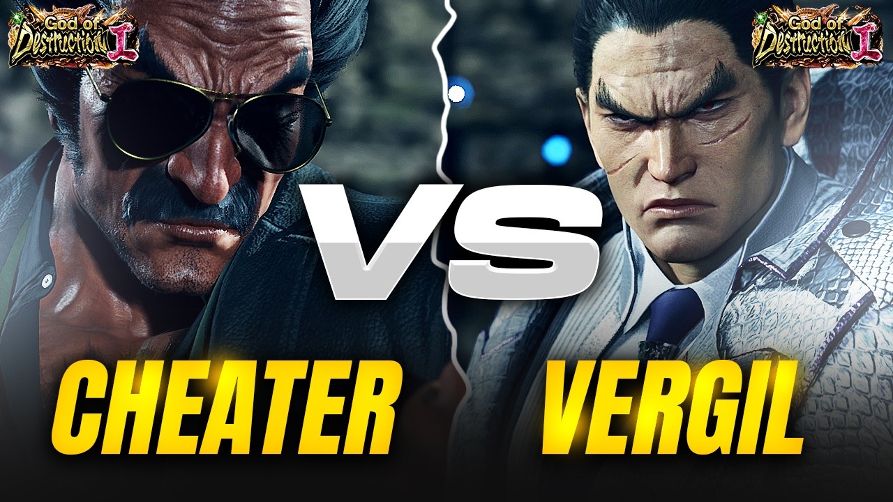 T8 Season 2 ▰ CheaterCat (HEIHACHI) VS VERGIL (KAZUYA) ▰【Tekken 8 High Level Gameplay】