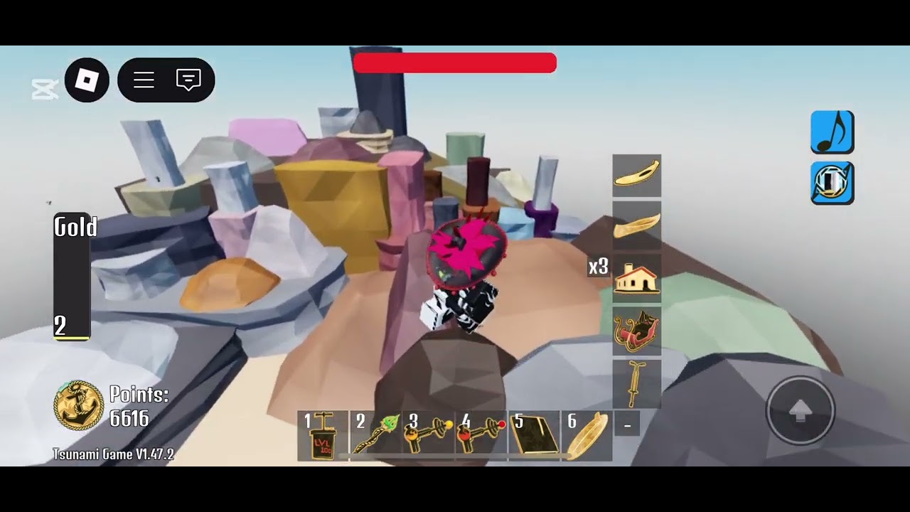 AL waves in tsunami game