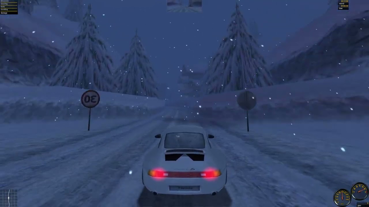 【Need for Speed: Porsche Unleashed (PC)】Porsche 911 Carrera 4S Coupé [993] - Alps (Mirrored)