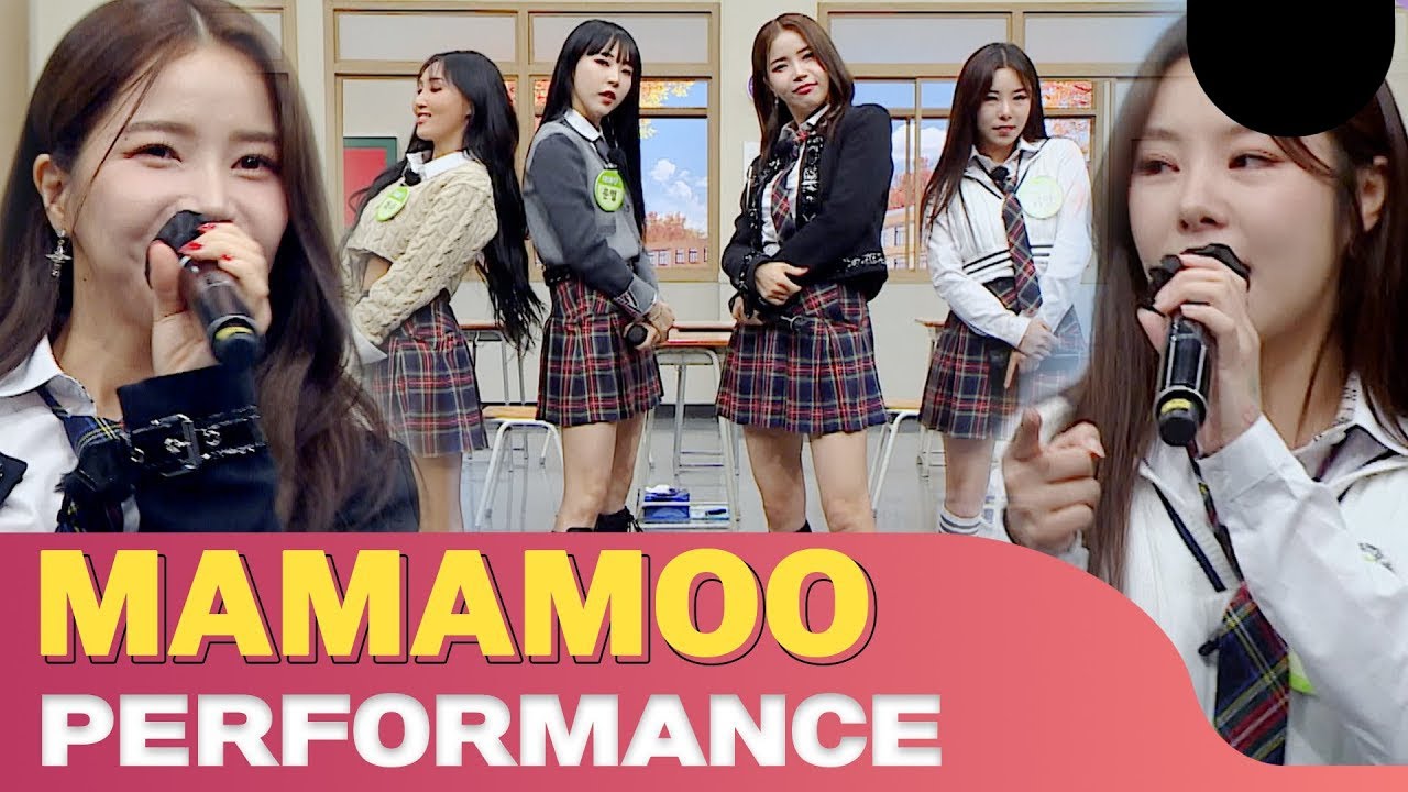 MAMAMOO's performance that you can trust and listen to! #mamamoo #cover