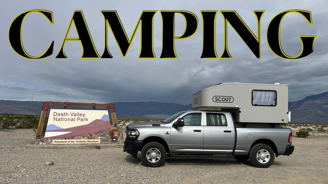 Camping at Death Valley National Park | #camping #outdoors #fun #truck