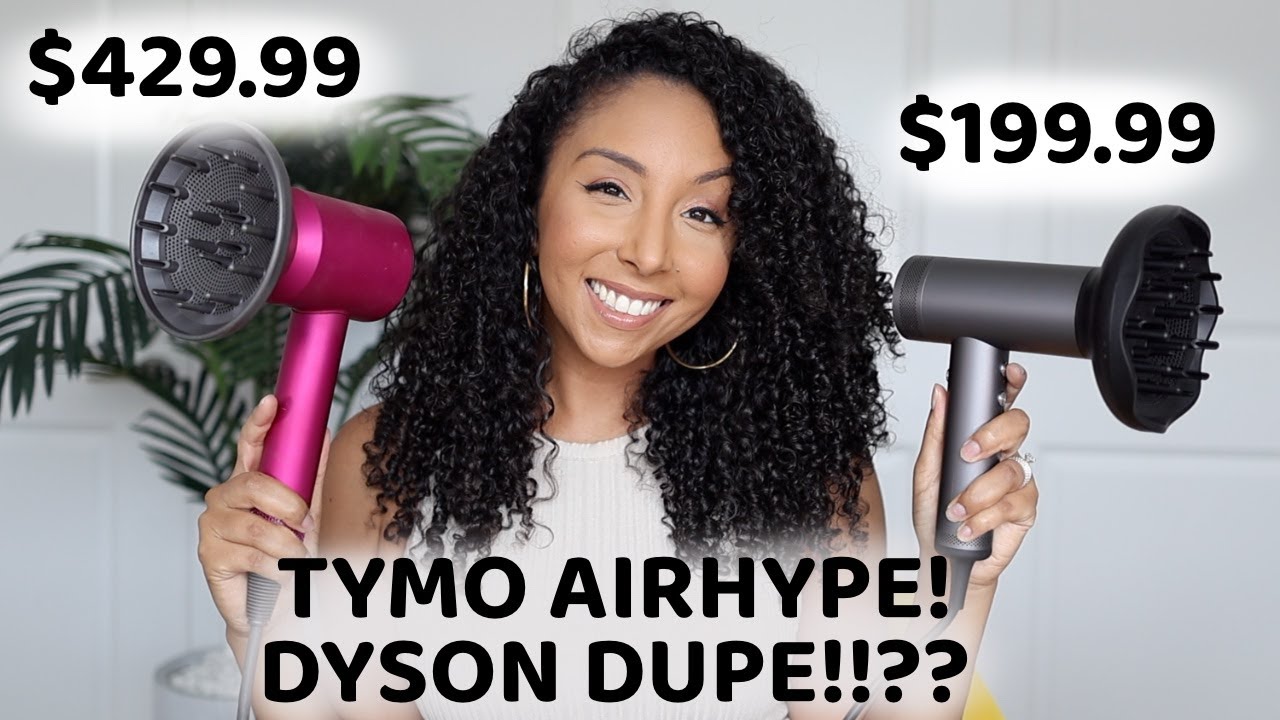 TYMO AIRHYPE! Is it a DYSON DUPE?? | BiancaReneeToday