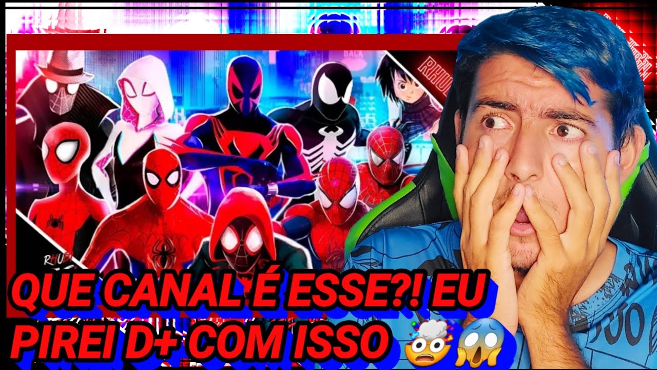 REACT Aranha-Verso (Multiverso Homem Aranha) | RhubiFlow [Prod. WB Beats]