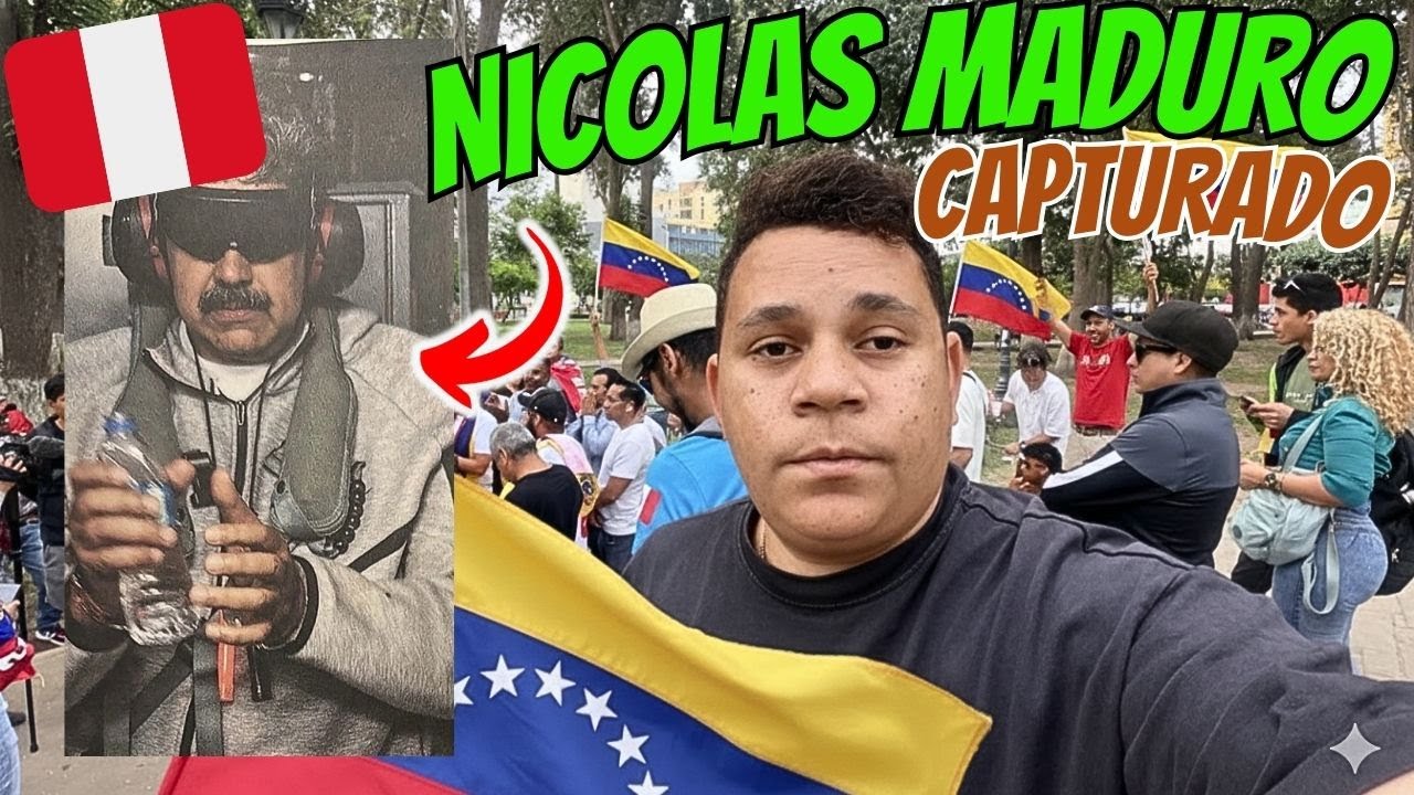 Asi CELEBRAMOS la CAIDA del DICTADOR MADURO en PERÚ 🇵🇪 | 🇻🇪 #venezolanosenperú