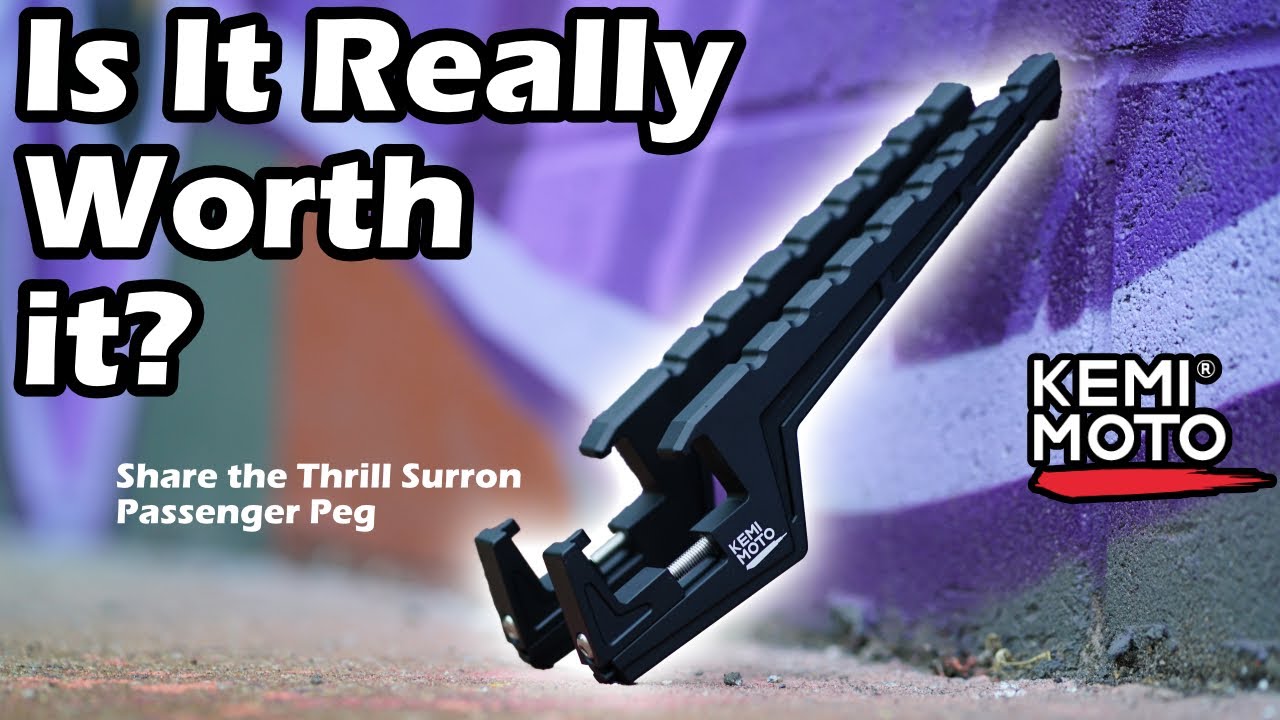 Sharing The Thrill: The Portable Surron Passenger Pegs a Must Have for Passengers