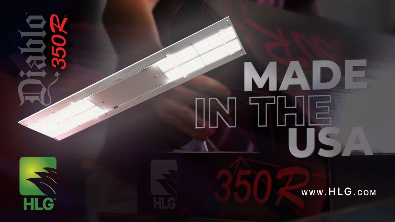 HLG 350R Best Grow Light for a 2x4 or 3x3