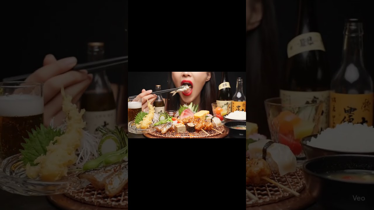 The transparent glass Izakaya set 