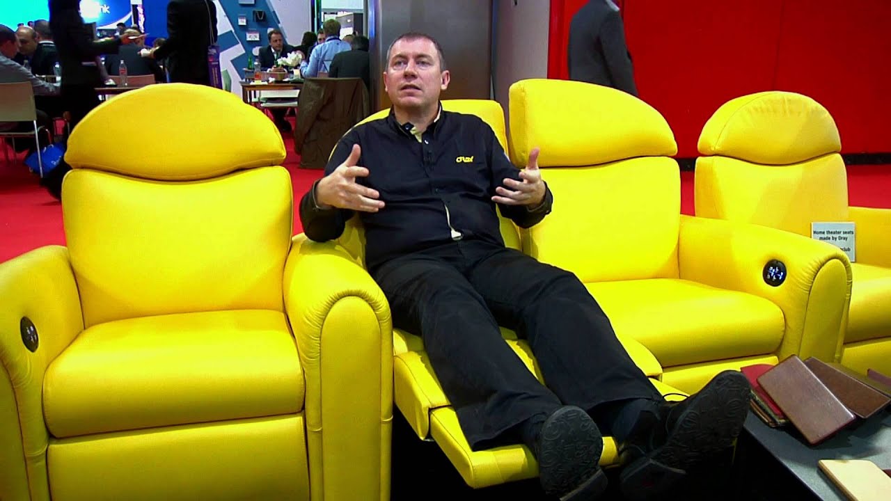 Oray fauteuil Home cinéma (ISE 2013)