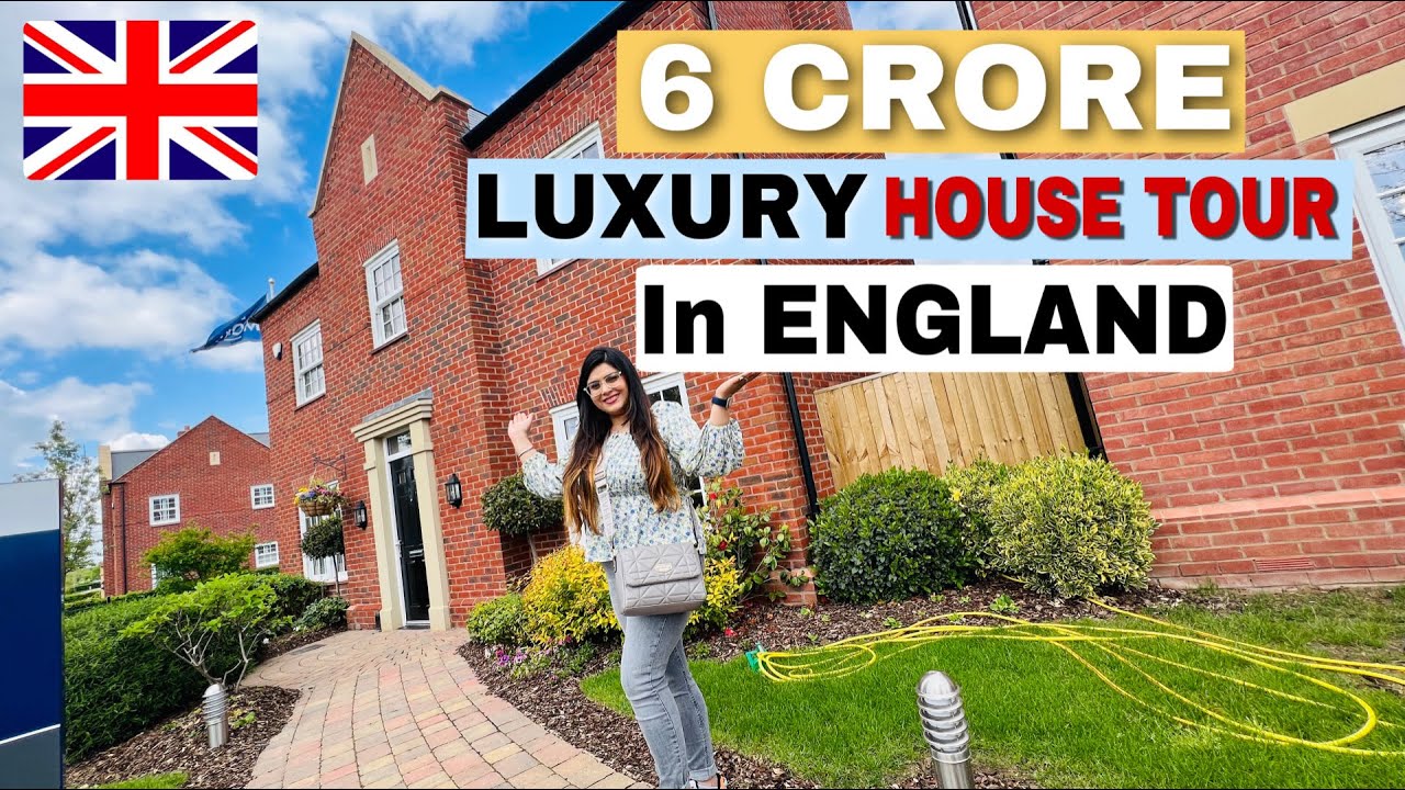 Aisa Lagta Hai 6 Crore Ka Ghar Andar Se | LUXURY House Tour in UK | House Tour Vlog in England