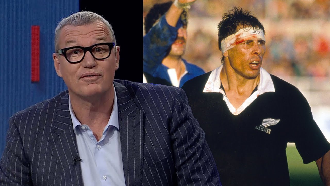 The crazy story of Buck Shelford and his exposed brain during a rugby match