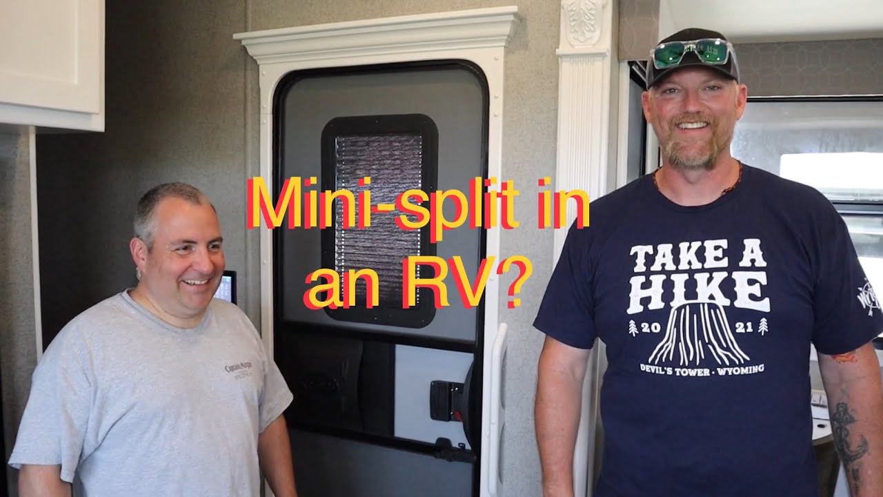 LG Mini split AC in a New Horizons RV running 100% on solar!!