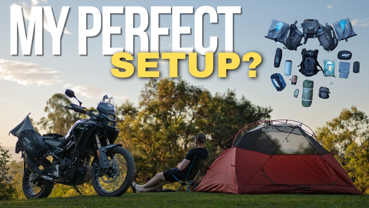 Моя первая самостоятельная организация кемпинга на мотоцикле CFMOTO 450MT&hellip; Всё ли я сделал правил...