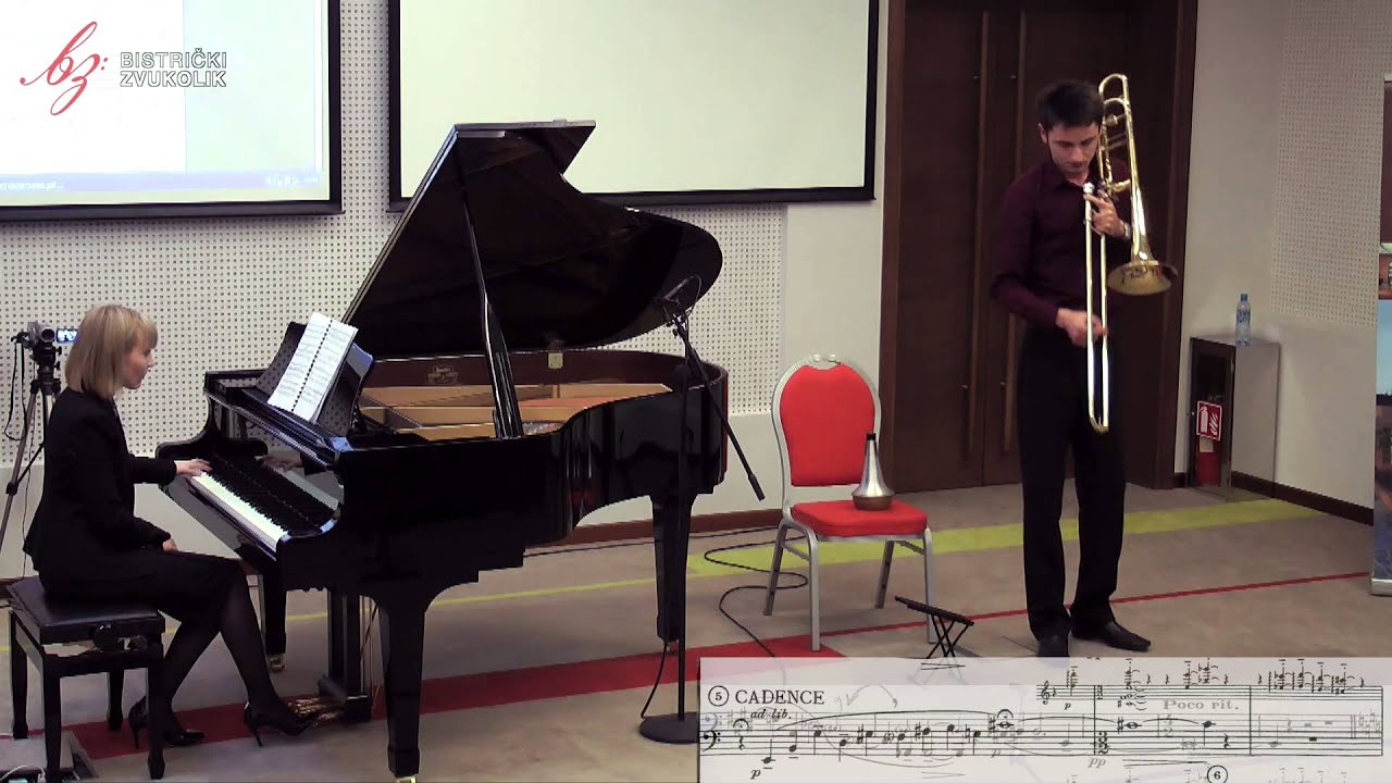 Henri Dutilleux: Choral, Cadence et Fugato - Mate Đuzel, trombon / Bistrički ZVUKOLIK 2014.