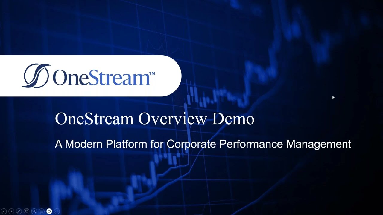 Life After SAP BPC = OneStream Demonstration