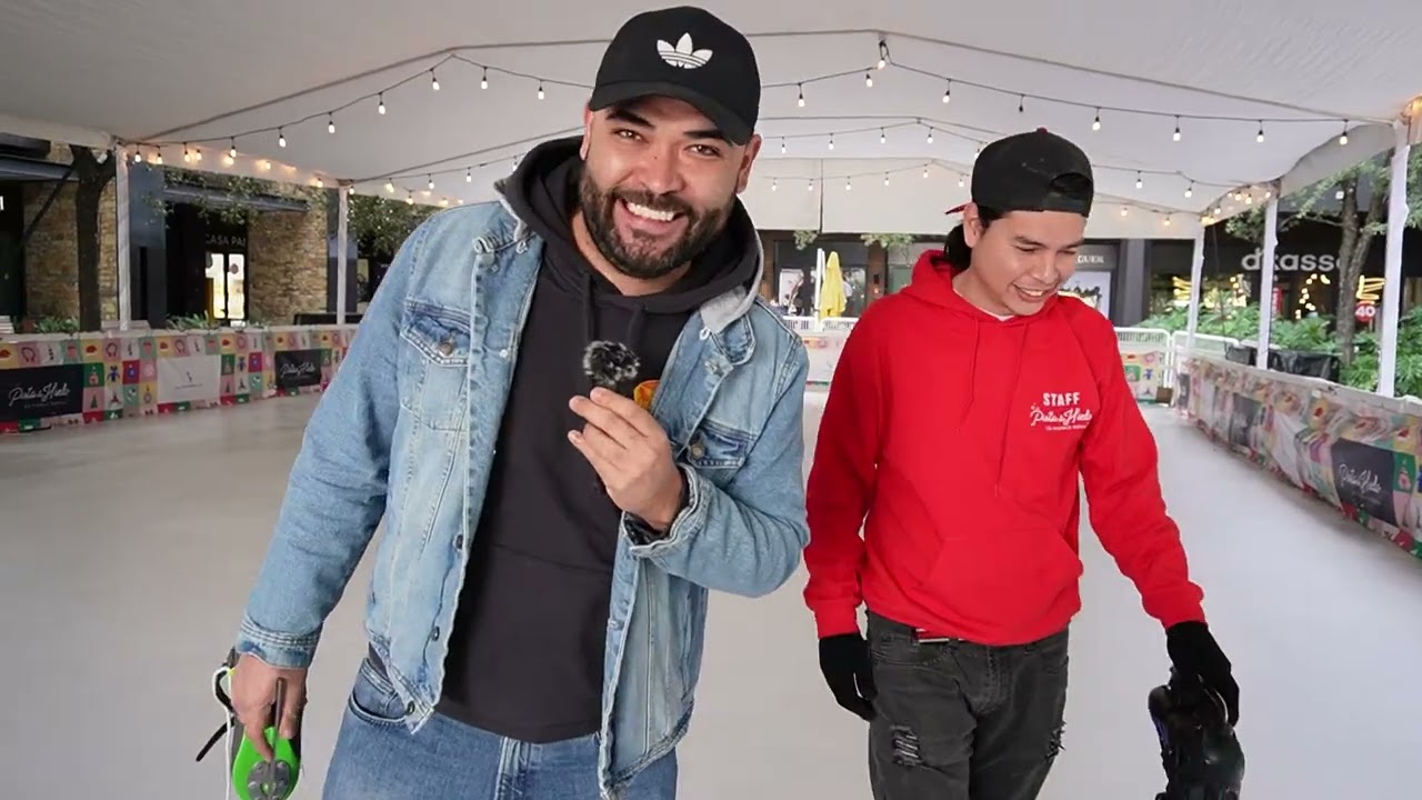 Rancheando por Monterrey En pista de hielo 