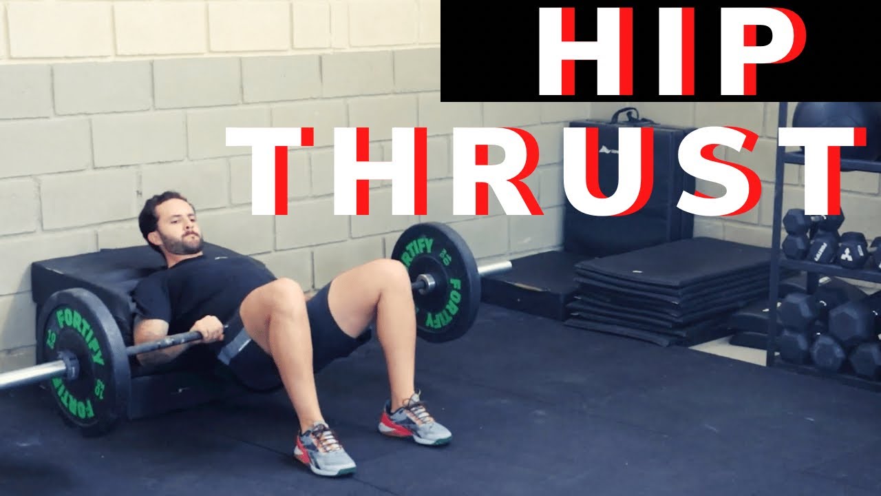 HIP THRUST COM BARRA - CORREÇÕES E EXECUÇÃO SEGURA