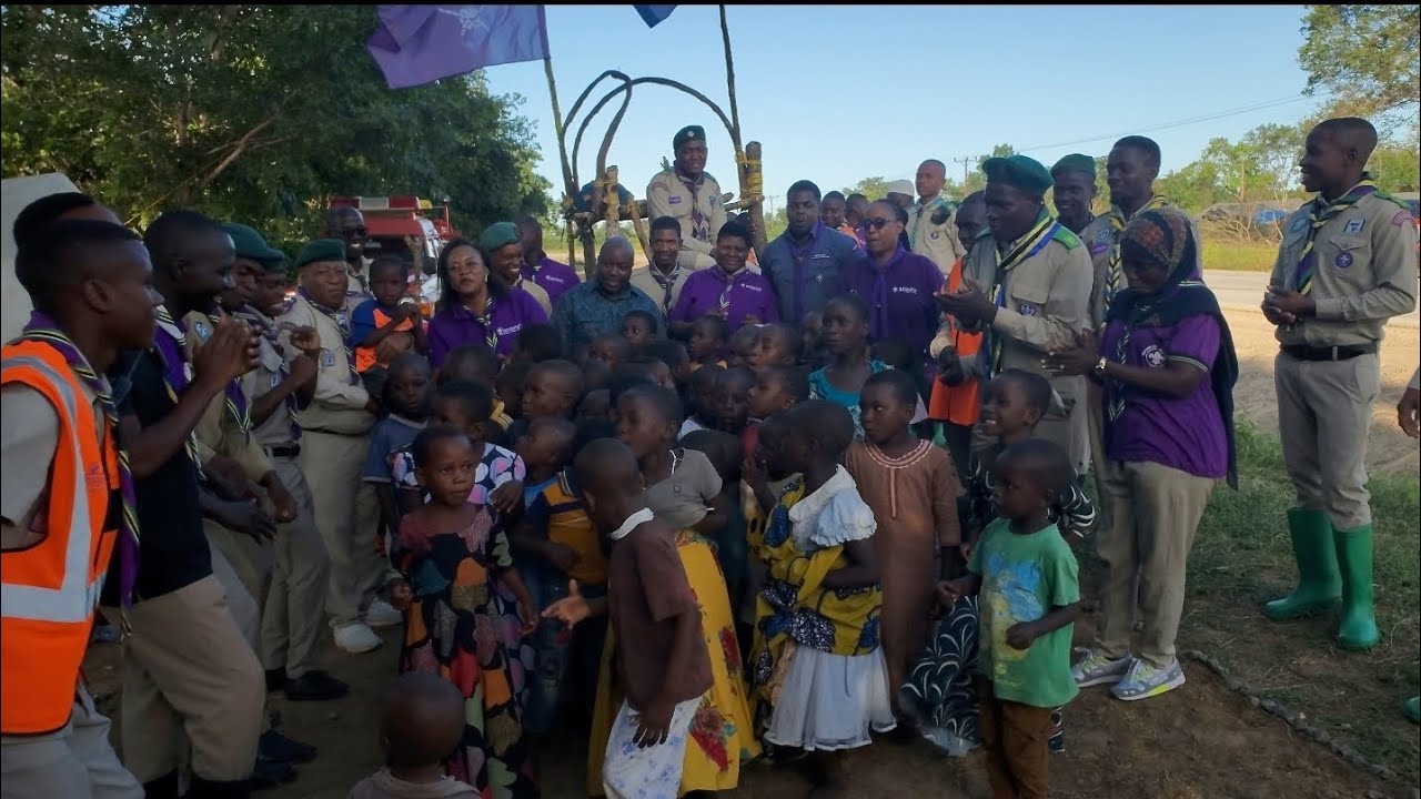 WASHAURI WA SKAUTI NA MATENDO YA KIBINADAMU WATEMBELEA KAMBI YA MAAFA CHUMBI RUFIJI FULL DOCUMENTARY