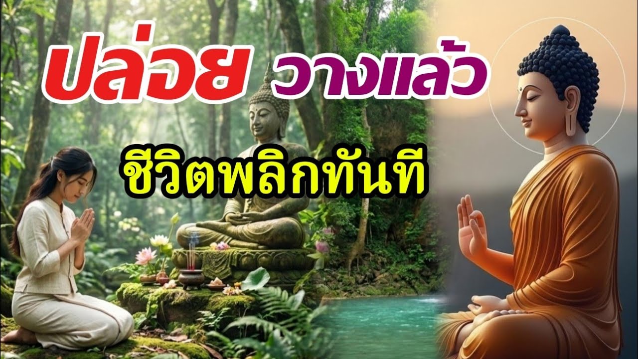 ทำไมบางคนปล่อยวางแล้วชีวิตพลิกทันที? #รักษาใจด้วยธรรมะ#ธรรมะสอนใจ#ธรรมะก่อนนอน