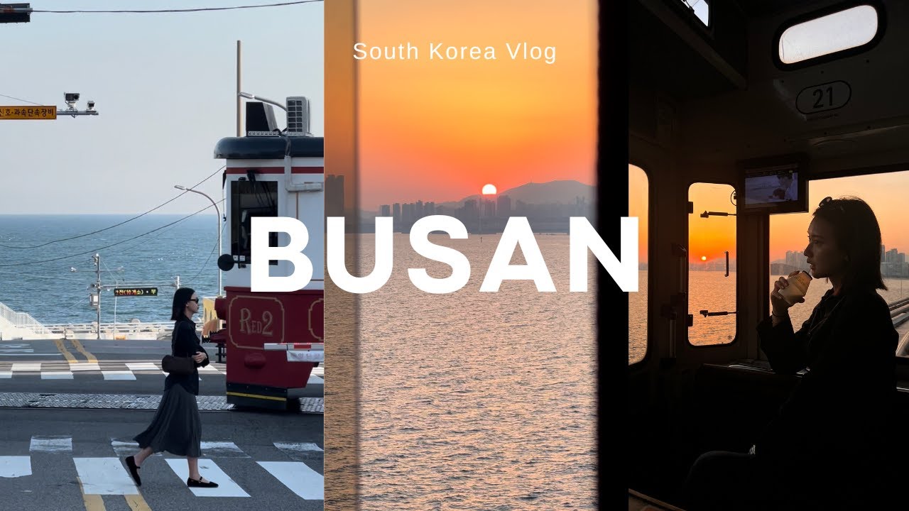 train to Busan | sky capsule cheongsapo, KTX first class, haeundae beach, gamcheon & huinnyeol