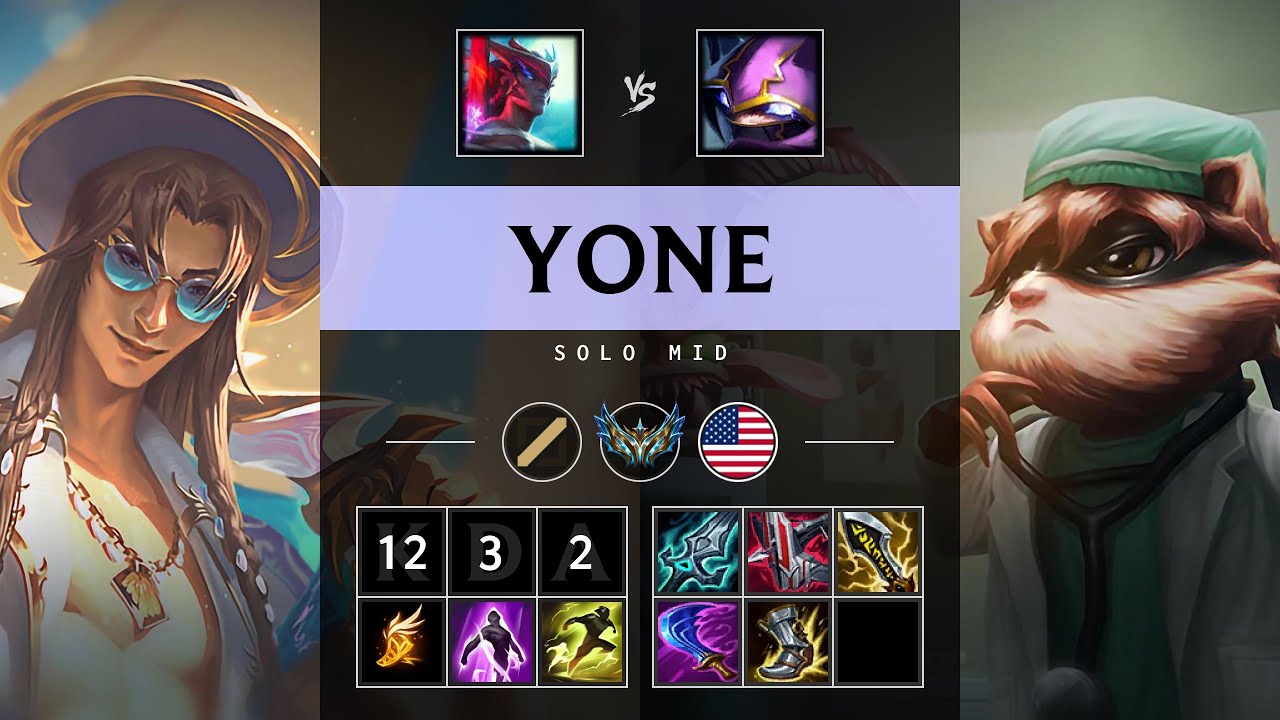Yone Mid vs Kennen - NA Challenger Patch 25.14