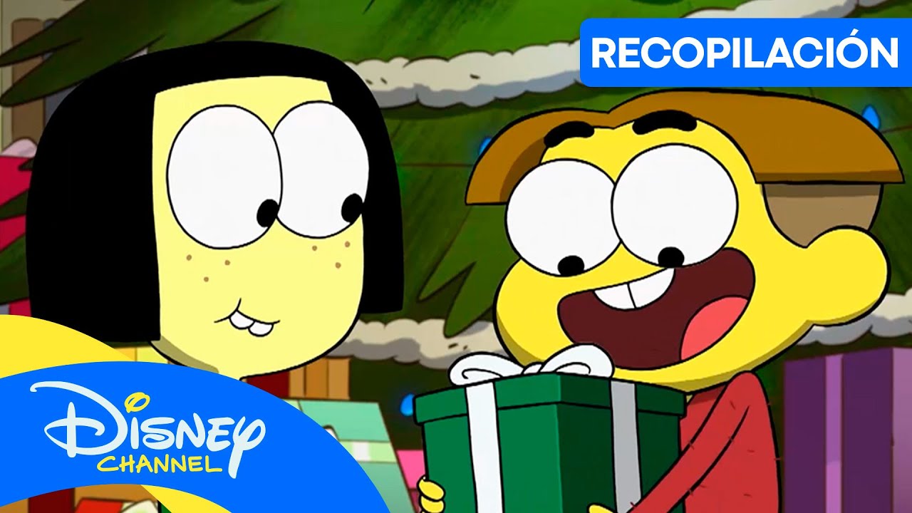 LOS GREEN EN LA GRAN CIUDAD: Las mejores canciones navideñas de Los Green ⛄🎶 | @disneychannelES