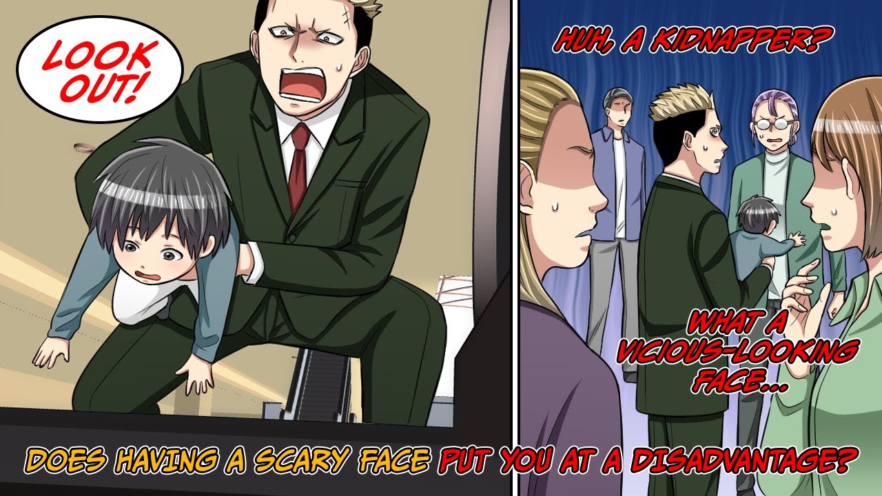 Despite living straight, my scary face got me accused of smoking [Manga Dub]
