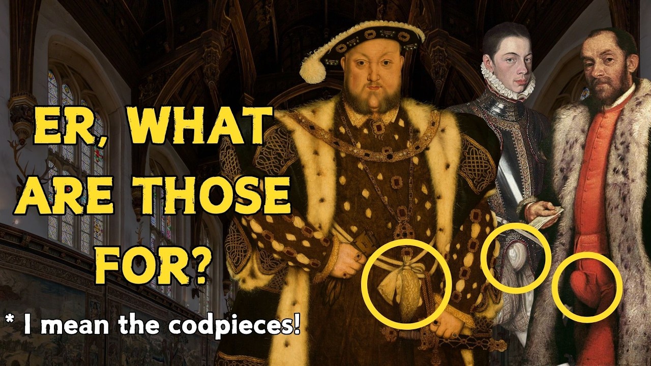 The rise and fall of the codpiece | strange history of codpieces | men&rsquo;s fashion history documentary