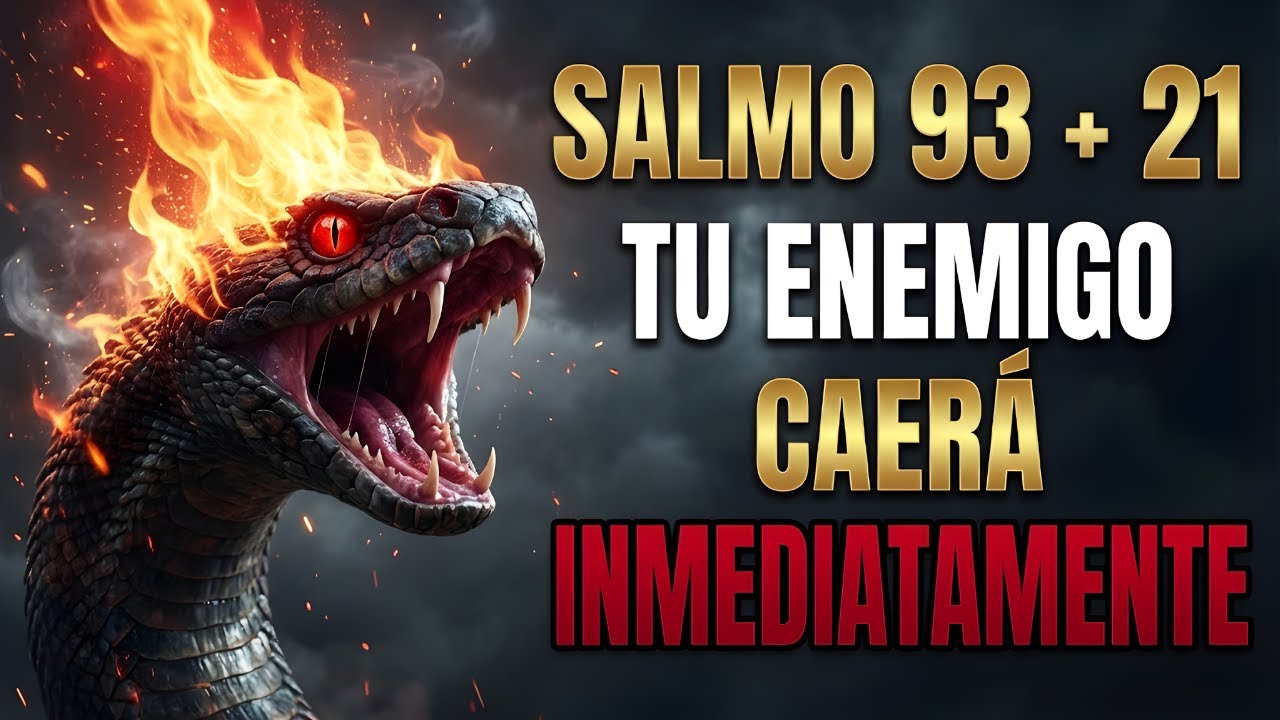 🛡️🔥 SALMO 91 + 21 + 109: DIOS CIERRA PUERTAS AL MAL, ROMPE CADENAS Y DERROTA AL ENEMIGO