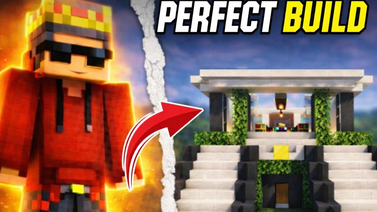 Minecraft Modern House Tutorial 🏡 | Step by Step Easy Build (Survival Friendly)