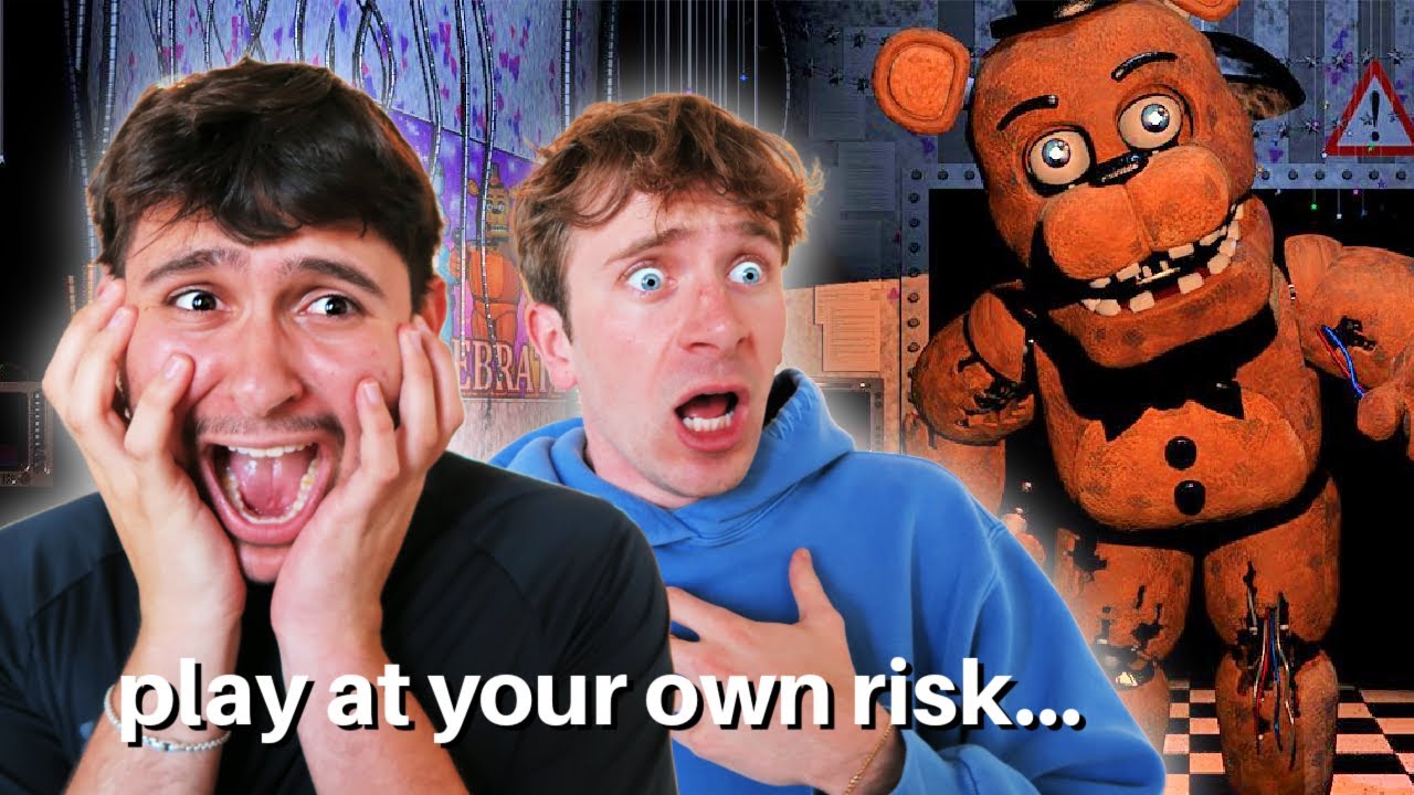 Впервые играю в Five Nights at Freddys.. при участии Stinky Asher