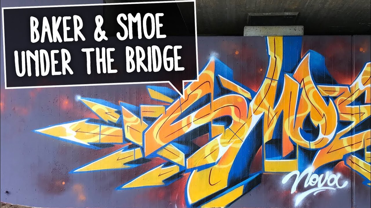 GRAFFITI EXCHANGE  | Baker & Smoe under the Bridge
